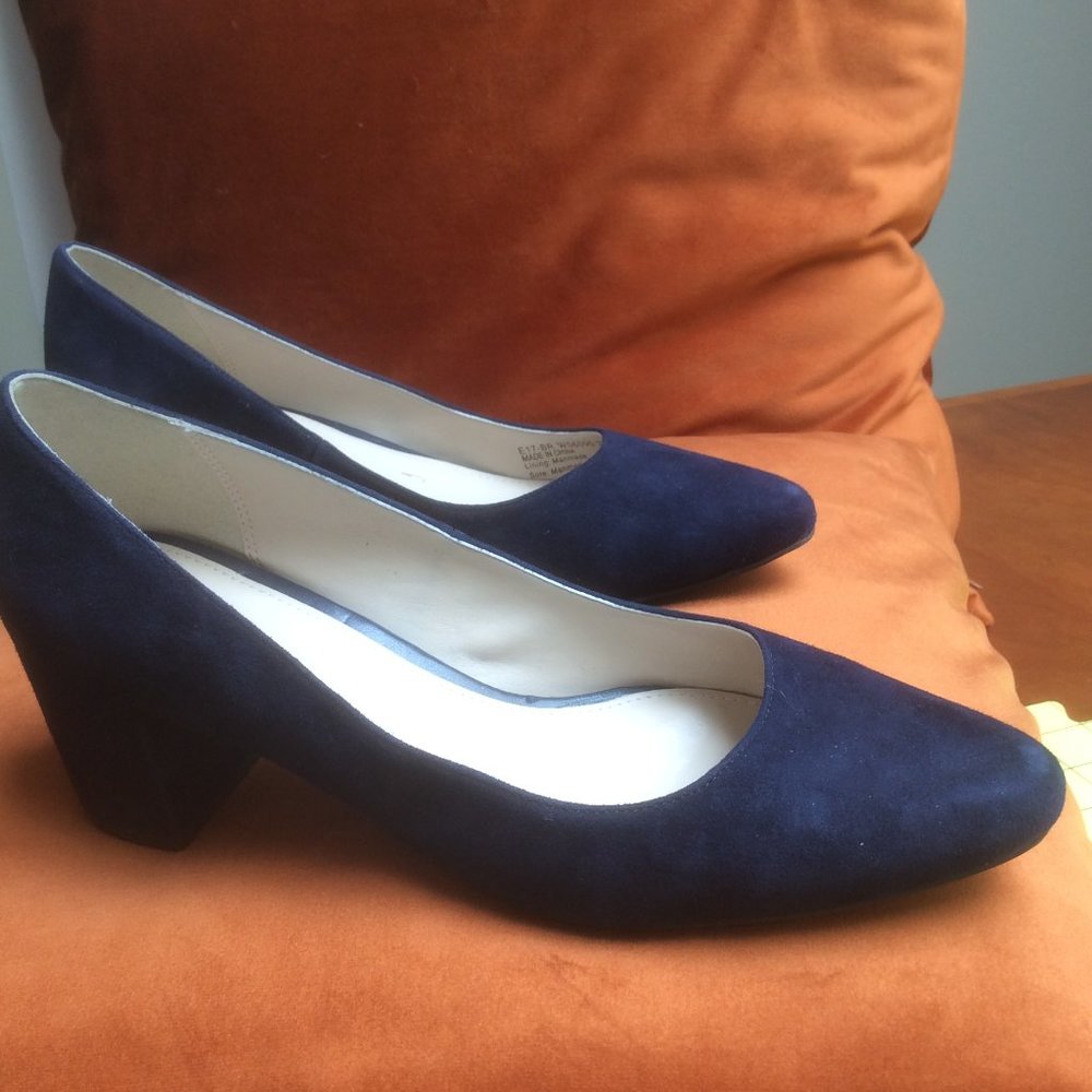 Cole Haan suede pumps